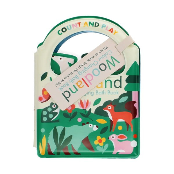 Интерактивна играчка Colour changing bath book Woodland – Rex London-image-4