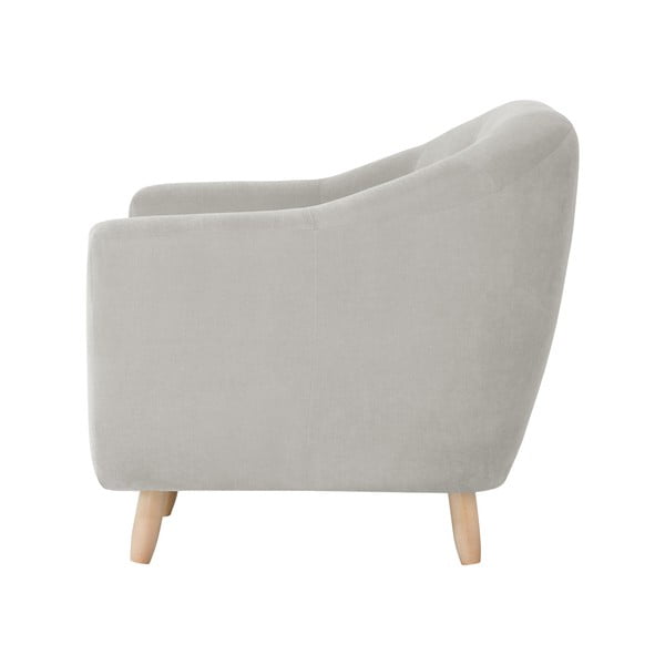 Krémové křeslo Jalouse Maison Vicky-image-3
