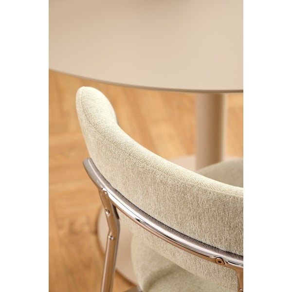 Кремав трапезен стол Lyric – Actona-image-4