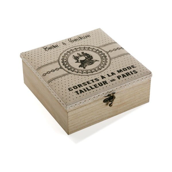 Дървена кутия за шиене Париж - Versa