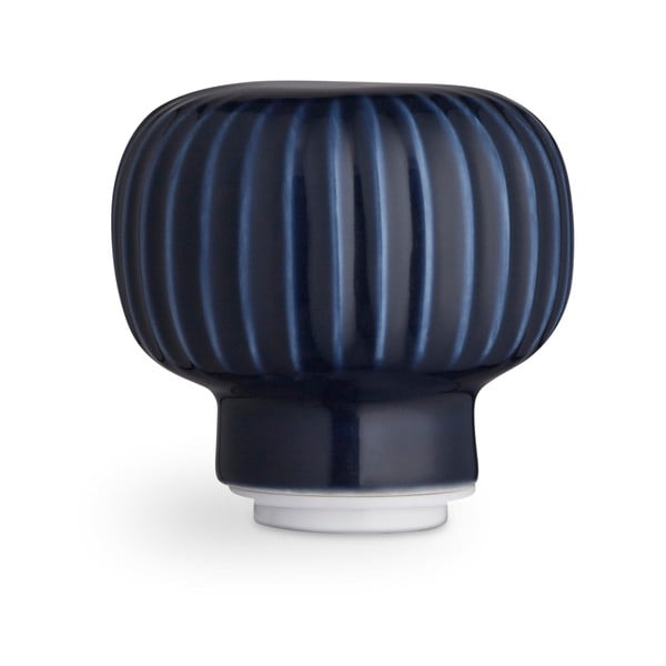 Мелничка за подправки, изработена от дъбово дърво и тъмносин порцелан Hammershoi, височина 17,5 cm Hammershøi - Kähler Design-image-4