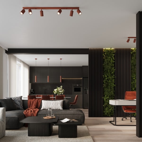 Прожектор в тухлен цвят 6,5x117 cm Gleam – Sollux-image-1