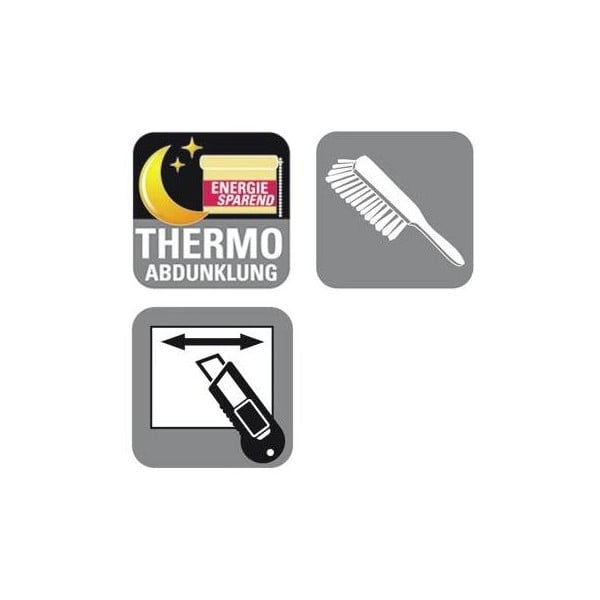 Тъмносива ролетна щора 80x150 cm Mini Termo – Gardinia-image-2