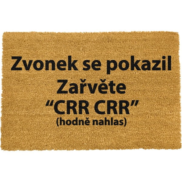 Постелка от естествени влакна Crr!, 40 x 60 cm Crr Crr - Artsy Doormats