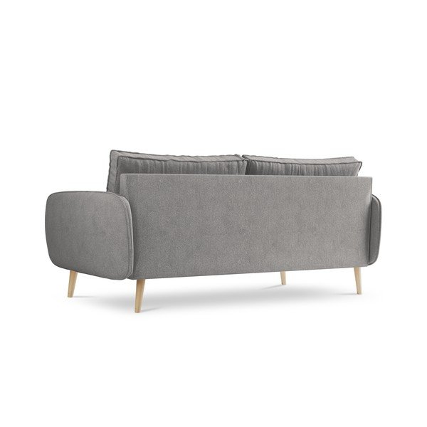 Сив диван Lento, 198 cm - Kooko Home-image-3