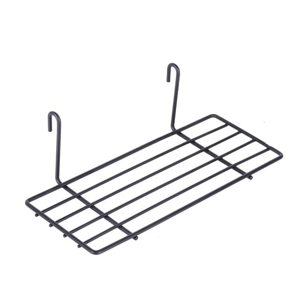 Черен допълнителен рафт за таблото за напомняне, дължина 24 cm - Evila Originals-image-2