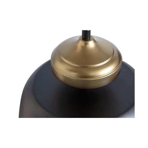 Черна висяща лампа с метален абажур ø 31 cm Linne - WOOOD-image-3