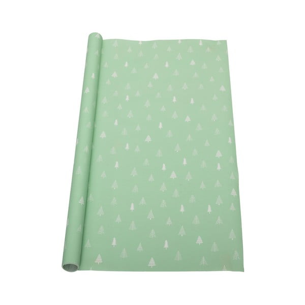 Зелена опаковъчна хартия Подарък, дължина 1,4 м - Bloomingville