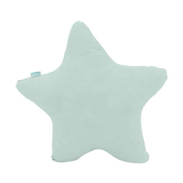 Бебешка възглавница от памук в ментово зелено , 50 x 50 cm Estrella - Mr. Fox