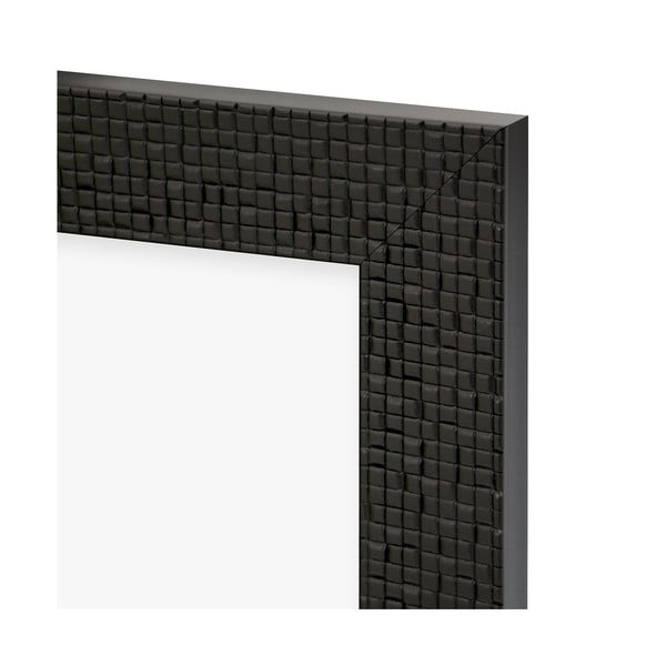 Матирана черна пластмасова рамка за стена 38x48 cm  -image-2
