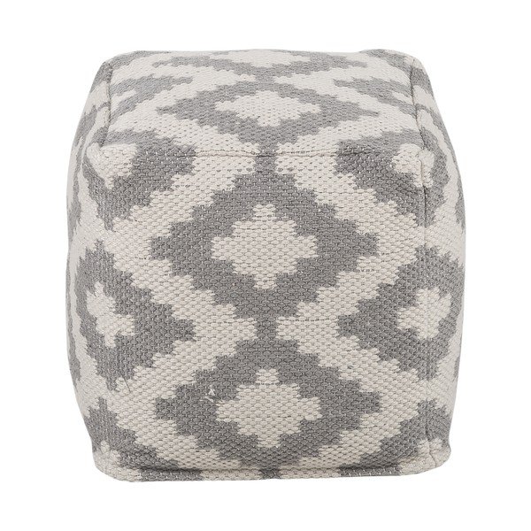 Сив и бежов пуф Kalaidu Napua - Westwing Collection-image-3
