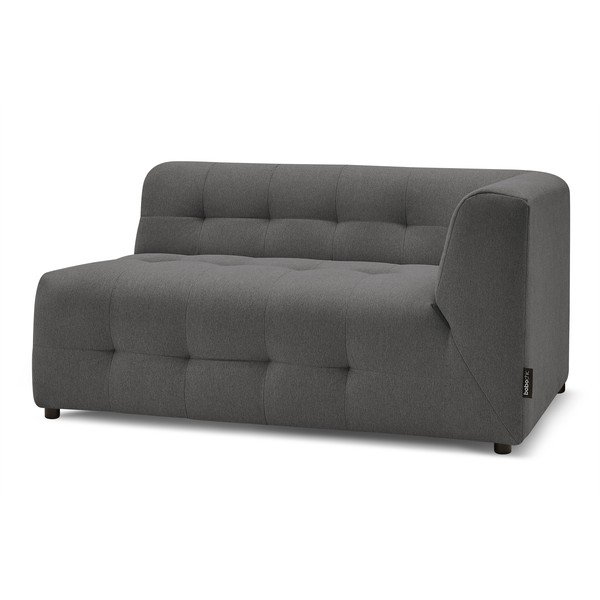 Тъмносив модул за диван (десен ъгъл) Kleber - Bobochic Paris-image-3