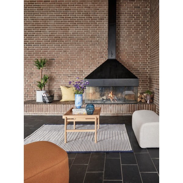 Оранжев пуф Cube - Hübsch-image-2