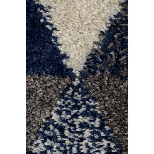 Тъмносин килим Nuru, 80 x 150 cm - Flair Rugs-image-1