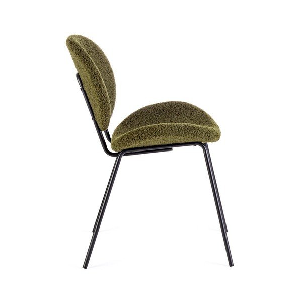 Тапициран трапезен стол в цвят каки Maddie – Yes Everyday-image-3