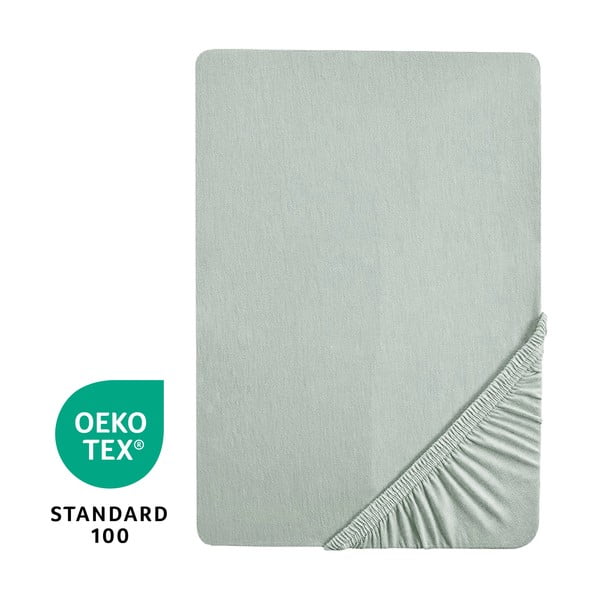 Разтегателен чаршаф от органичен памук за детско легло 140x70 cm Lil Planet - Roba-image-3