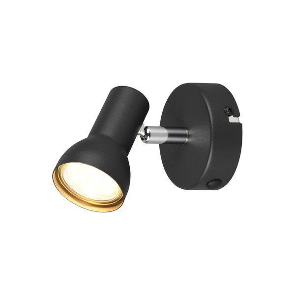 Черен прожектор ø 8 cm Cantar – Reality-image-1