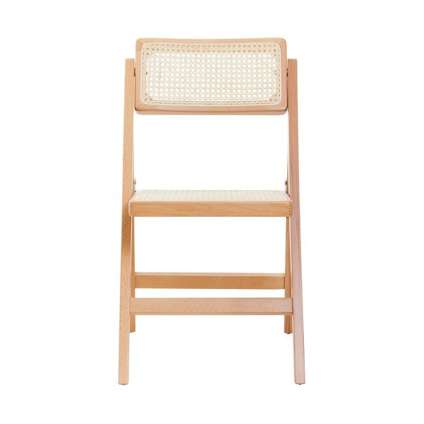 Трапезен стол от масивен бук в естествен цвят Cebu – Premier Housewares-image-2