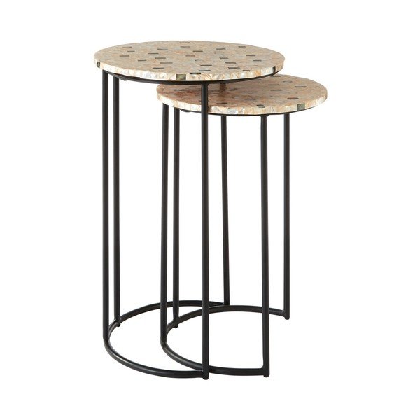 Кръгли странични масички в комплект 2 бр. ø 38 cm Halle – Premier Housewares-image-3