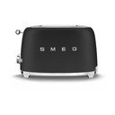 Maтово черen tостер в ретро стил - SMEG