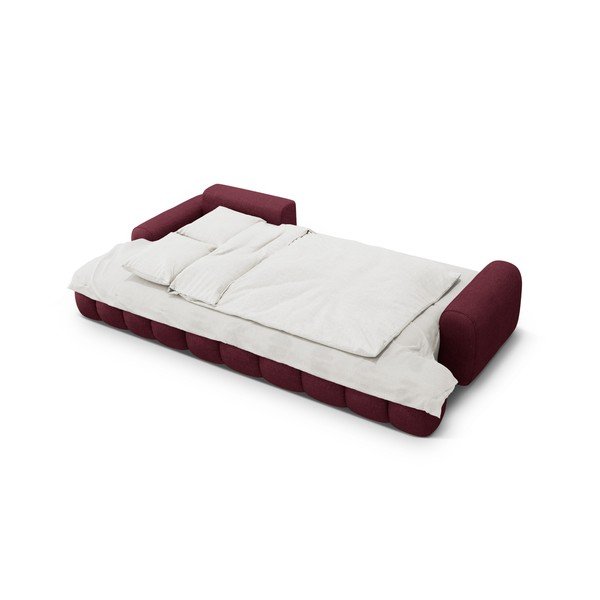 Бордо сгъваем/с място за съхранение ъглов диван (ляв ъгъл) Linz – Cosmopolitan Design-image-4