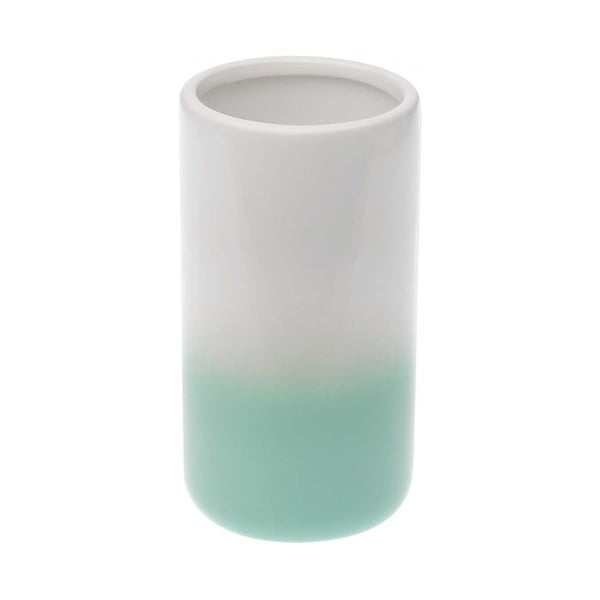 Зелена керамична чаша за четки за зъби Kaile, ø 6,5 cm - Versa