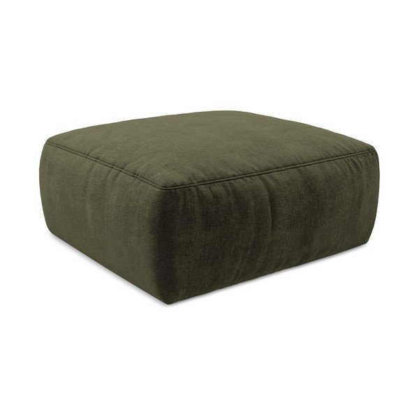 Зелена шенилова табуретка Kuki – Makamii-image-3