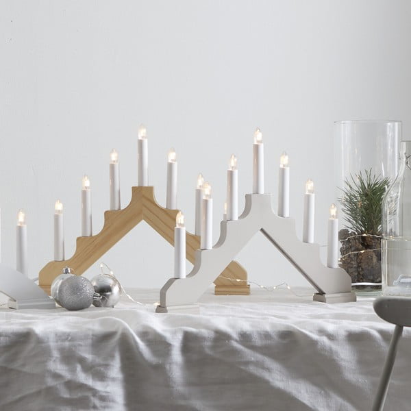 Светлокафяво светла декорация Ada - Star Trading-image-1