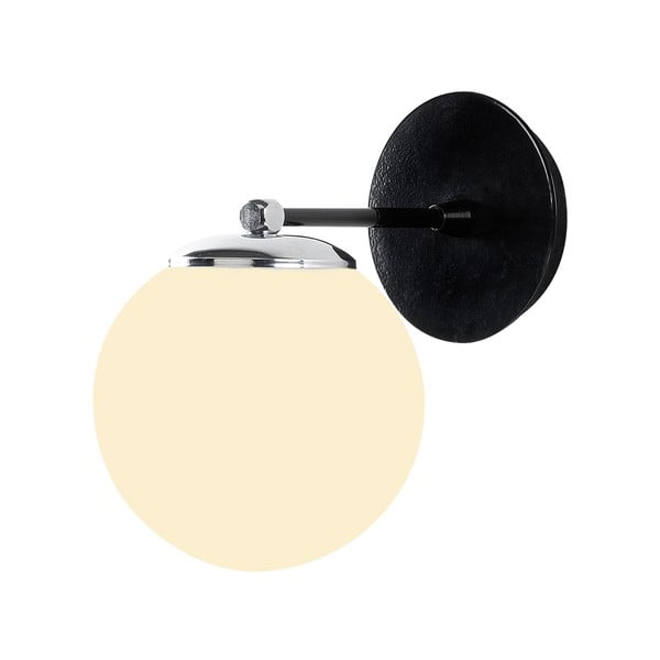 Черно-бяла стенна лампа My Legend - Opviq lights-image-2