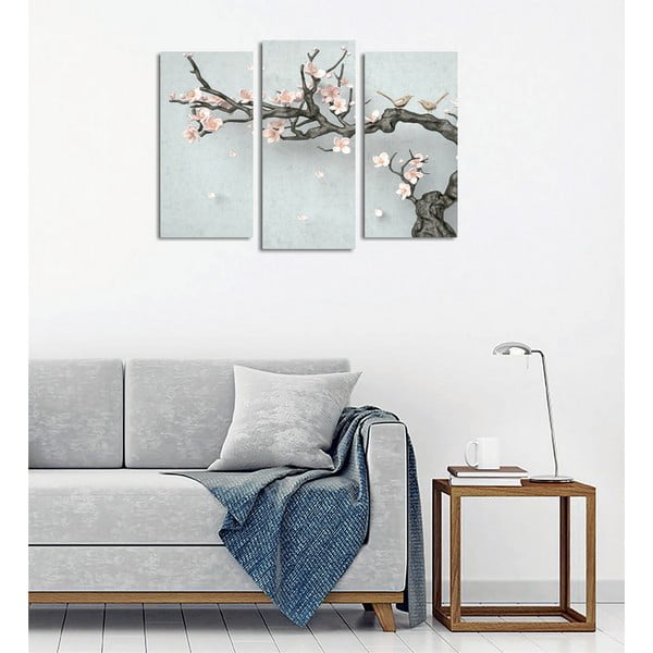 Картини в комплект от 3 бр. Sakura - Wallity-image-1