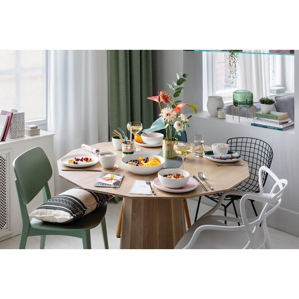 Чиния от бял и розов порцелан Villeroy & Boch Uni, ⌀ 24 cm it's my match - Villeroy&Boch-image-3