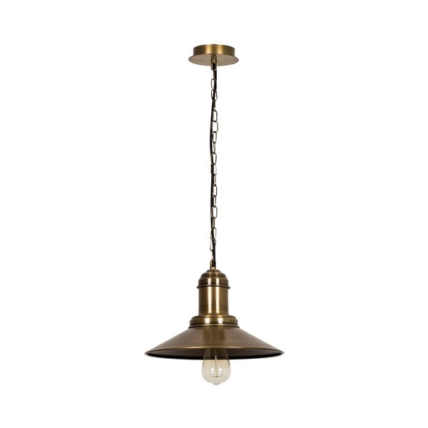 Висящо осветително тяло бронзово с метален абажур ø 30 cm Sivani – Opviq lights-image-3