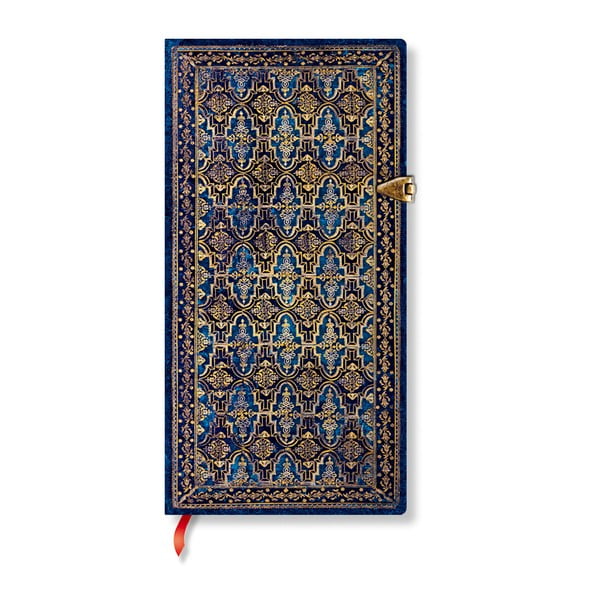 Тетрадка с твърди корици Blue Rhine, 9,5 x 18 cm - Paperblanks