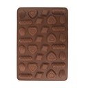 Силиконова форма за печене коледни бисквити 21x31 cm – Orion