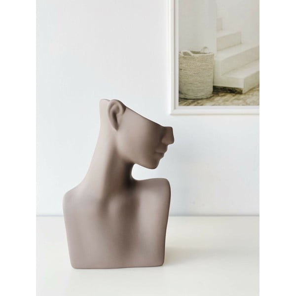 Кафяво-сива керамична статуетка Arcturus - Rulina-image-1