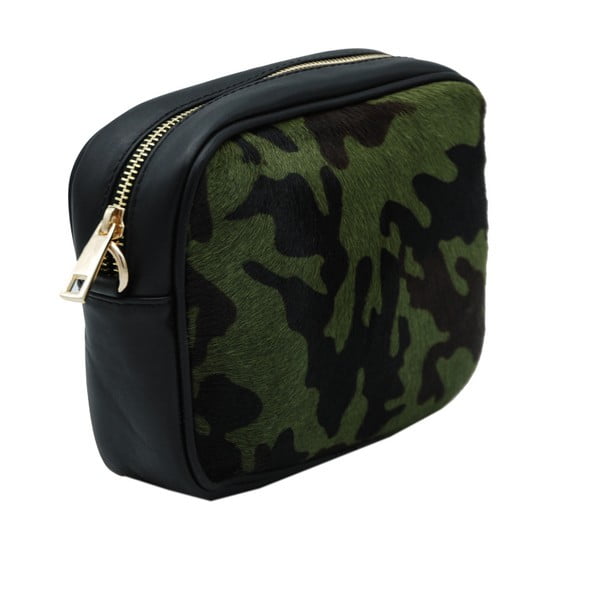 Малка кожена чанта за рамо Camouflage - Andrea Cardone