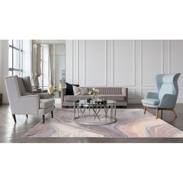 Сив вълнен килим 200x300 cm Agate - Agnella-image-1