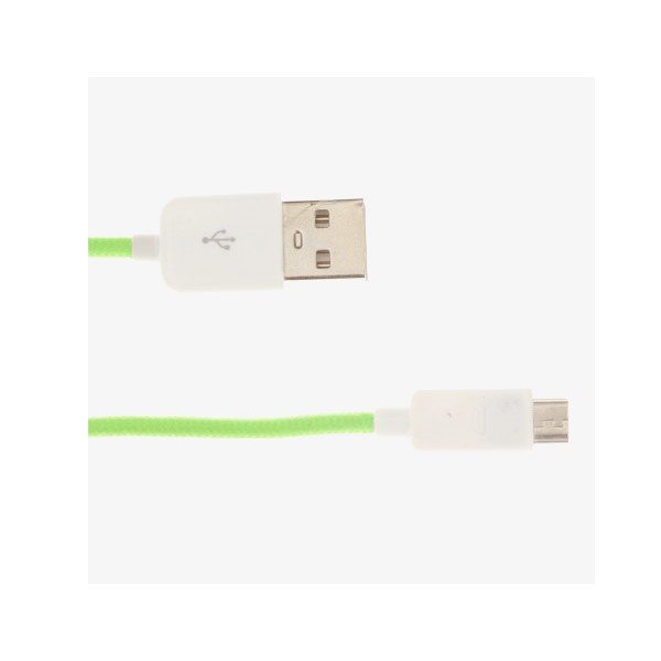 Micro-USB kabel, zelený-image-2
