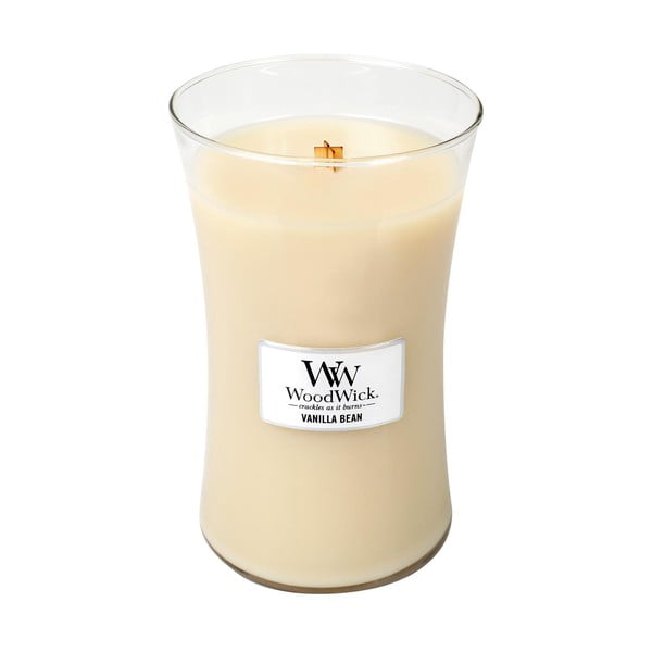 Ароматизирана свещ Жълта ванилия, 110 часа горене Vanilla Bean - WoodWick