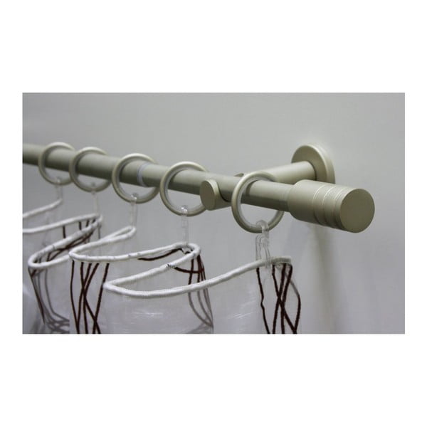 Халки за пердета с вложка и кука в комплект от 10 Elba - Gardinia-image-1