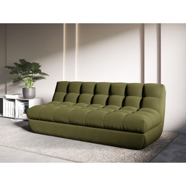 Зелен диван 200 cm Tina – Micadoni Home-image-1
