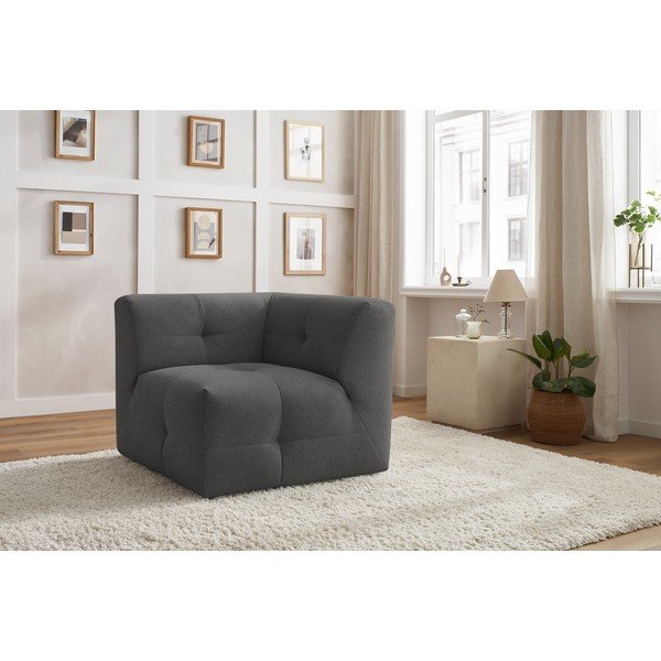 Тъмносив модул за диван Kleber - Bobochic Paris-image-4