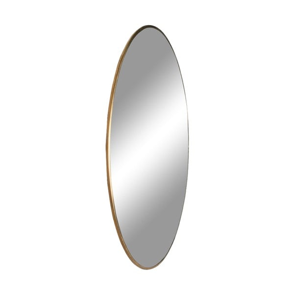 Стенно огледало с рамка в златист цвят, ø 40 cm Jersey - House Nordic-image-1
