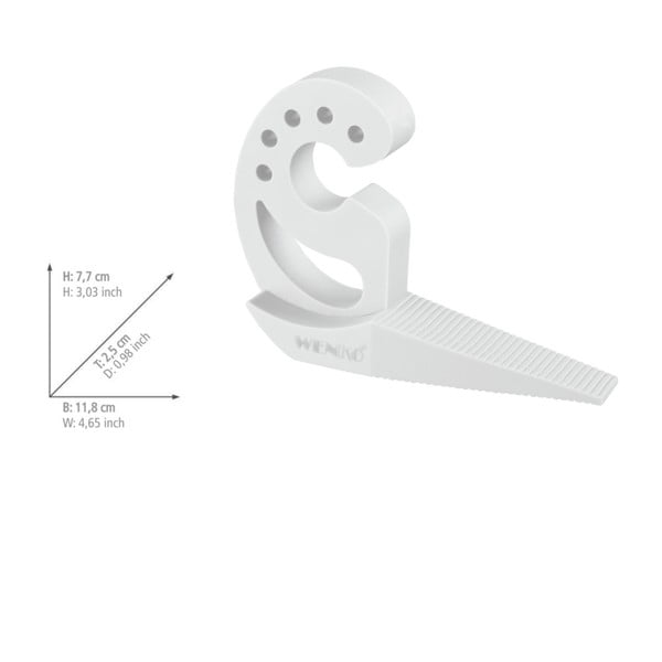 Бели стопери за врати и прозорци - Wenko-image-1