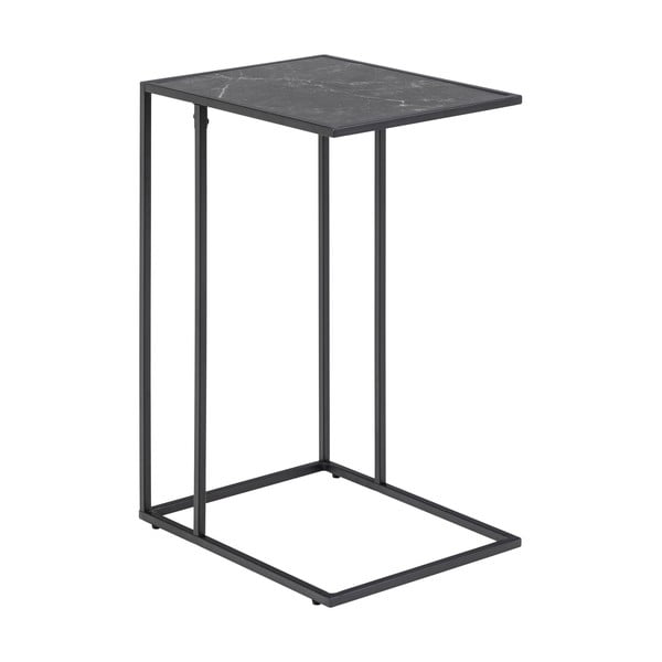 Странична масичка с плот от имитация на мрамор 43x35 cm Infinity – Actona