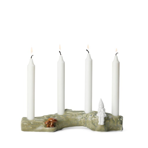 Порцеланов коледен свещник Christmas Tales - Kähler Design-image-2