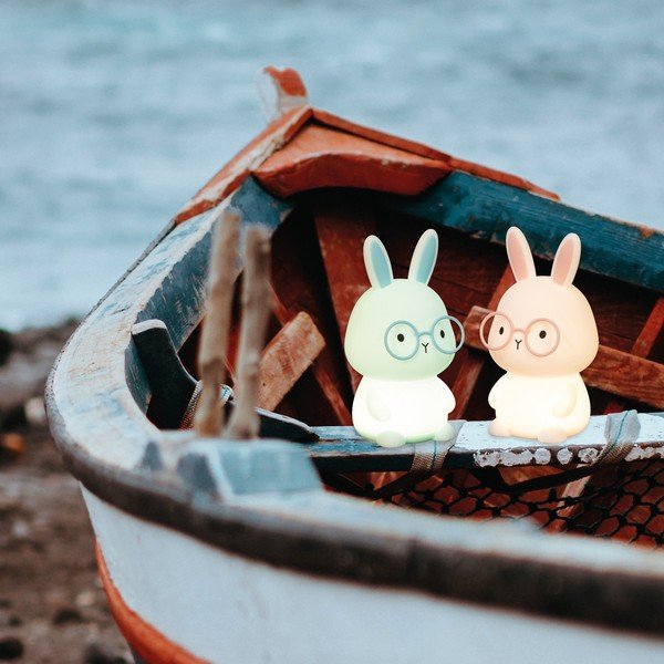 Светлосиня детска нощна лампа Felix – Fischer & Honsel-image-3