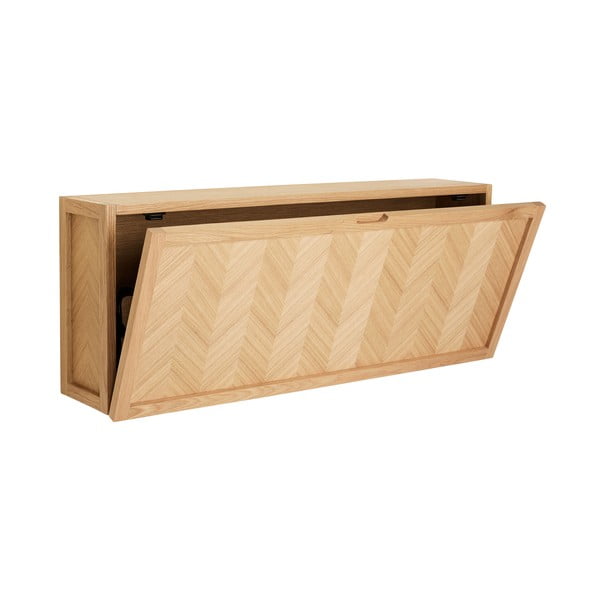 Етажерка за обувки с панти, изработена от дъбова дървесина Herringbone - Hübsch-image-4