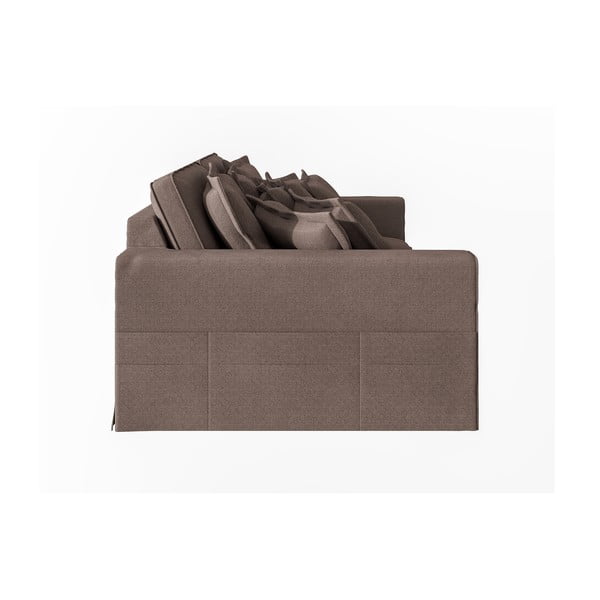 Кафяв диван 236 cm Nora – Ropez-image-4