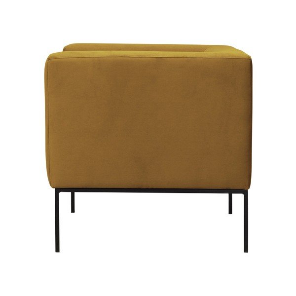 Кресло от жълто кадифе Neptune - Windsor & Co Sofas-image-3